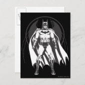 Carte Postale Batman du logo (Devant / Derrière)