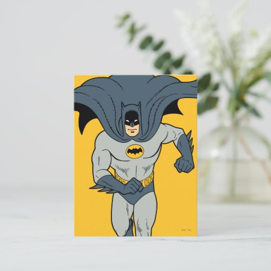 Carte Postale Batman en cours d'exécution (Debout devant)