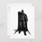 Carte Postale Batman essuie son front (Devant / Derrière)
