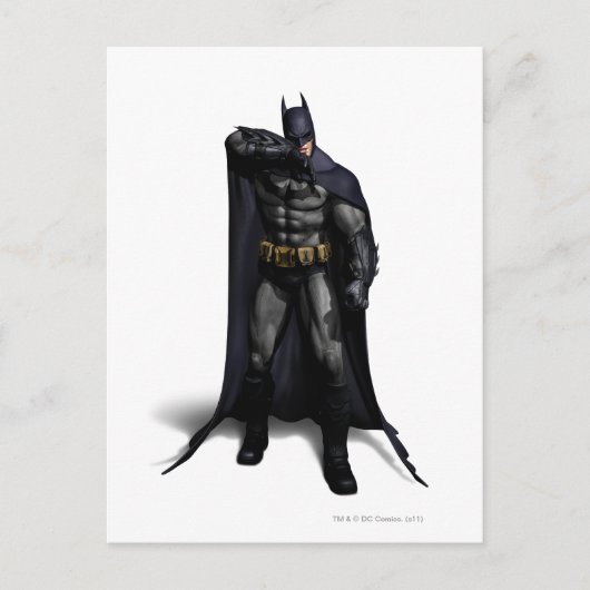 Carte Postale Batman essuie son front (Devant)