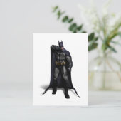Carte Postale Batman essuie son front (Debout devant)