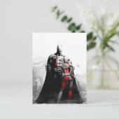 Carte Postale Batman et Harley (Debout devant)