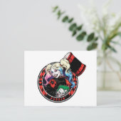 Carte Postale Batman | Harley Quinn Winking With Mallet (Debout devant)