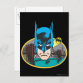 Carte Postale Batman Head (Devant / Derrière)