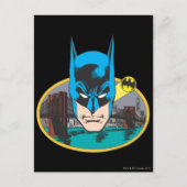 Carte Postale Batman Head (Devant)