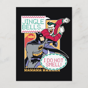 Carte Postale Batman Jingle Bells, Je Ne Sens Pas!