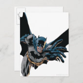 Carte Postale Batman Jumping Forward, crie (Devant / Derrière)