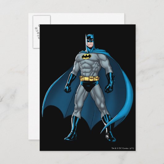 Carte Postale Batman Kicks (Devant / Derrière)