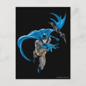 Carte Postale Batman lance batarang (Devant)