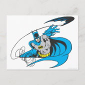 Carte Postale Batman lance Batarang 3 (Devant)
