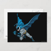 Carte Postale Batman Leaps - Bras en avant (Devant / Derrière)