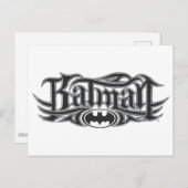 Carte Postale Batman | Logo stylisé (Devant / Derrière)