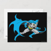 Carte Postale Batman Lunges (Devant / Derrière)