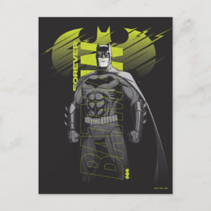 Carte Postale Batman Power Up Caractère Art