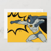 Carte Postale Batman Punch (Devant / Derrière)