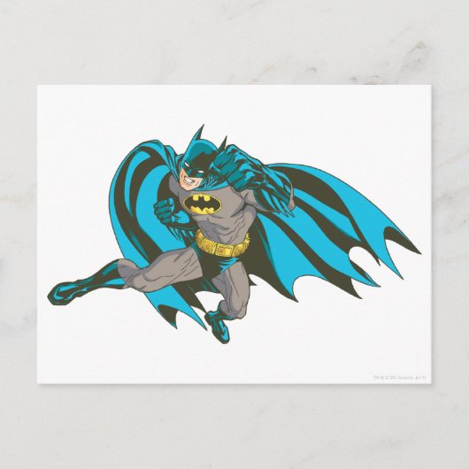 Carte Postale Batman Punching 1 (Devant)