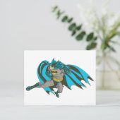 Carte Postale Batman Punching 1 (Debout devant)