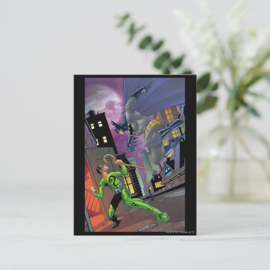 Carte Postale Batman - Riddler (Debout devant)