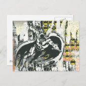 Carte Postale Batman - Rise Up Collage 1 (Devant / Derrière)