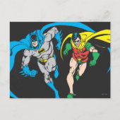 Carte Postale Batman & Robin (Devant)