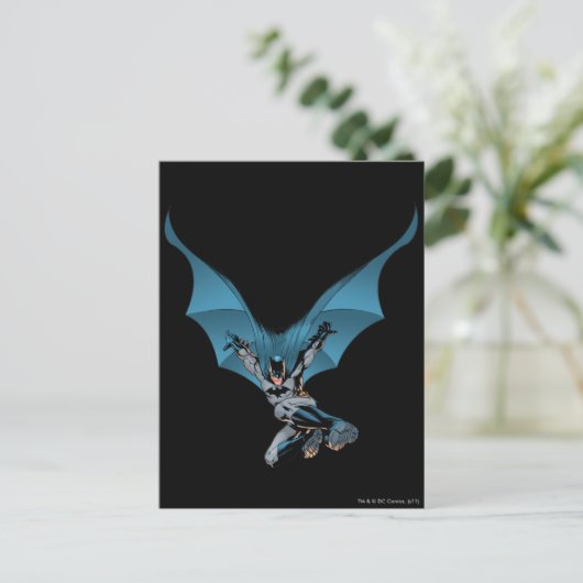 Carte Postale Batman saute (Debout devant)