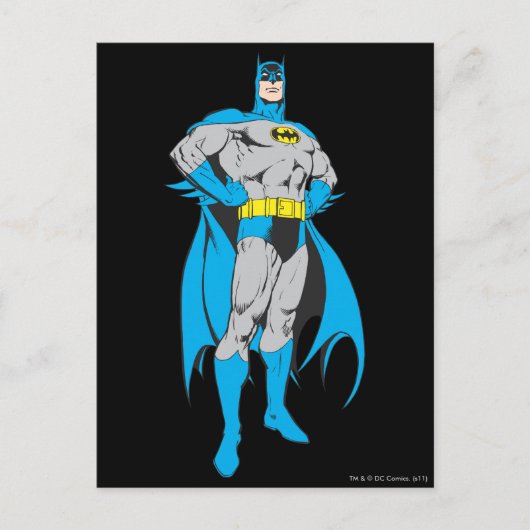 Carte Postale Batman Stands (Devant)