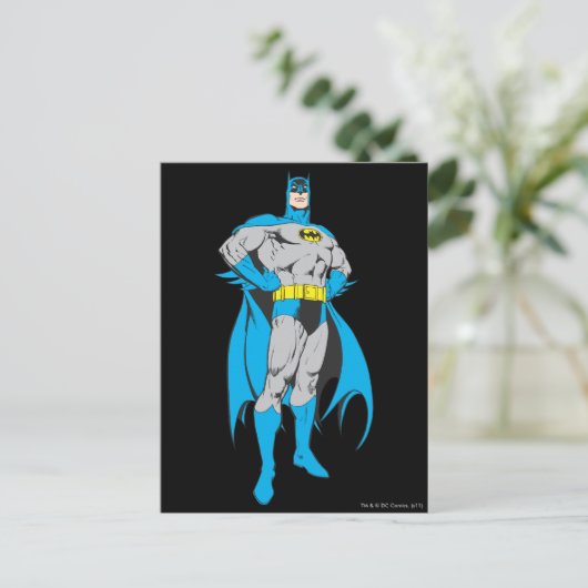Carte Postale Batman Stands (Debout devant)