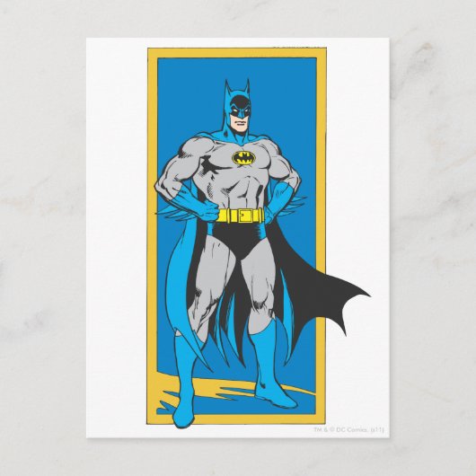 Carte Postale Batman Stands 2 (Devant)