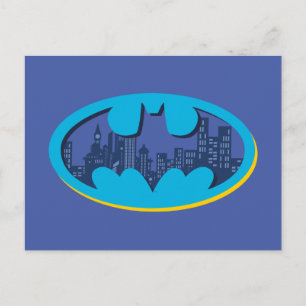 Carte Postale Batman   Symbole de la ville d'Arkham
