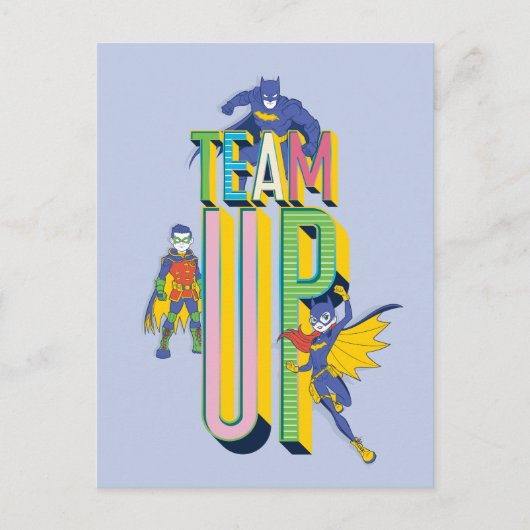 Carte Postale Batman | Team Up (Devant)