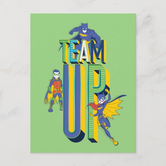 Carte Postale Batman | Team Up (Devant)