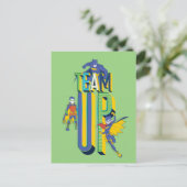 Carte Postale Batman | Team Up (Debout devant)
