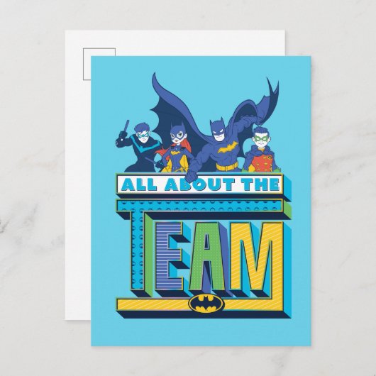Carte Postale Batman | Tout Sur L'Équipe (Devant / Derrière)