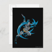 Carte Postale Batman Twists (Devant / Derrière)