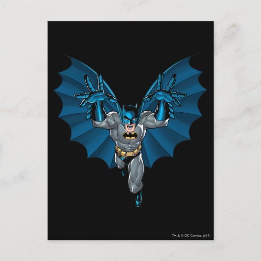Carte Postale Batman Yells (Devant)