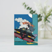 Carte Postale Batmobile Wroom ! (Debout devant)