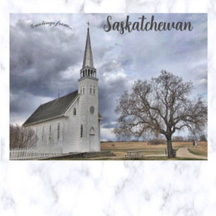 Carte Postale Batoche Church in Batoche Saskatchewan Canada