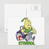 Carte Postale Bâton chaud à éthanol (Devant / Derrière)