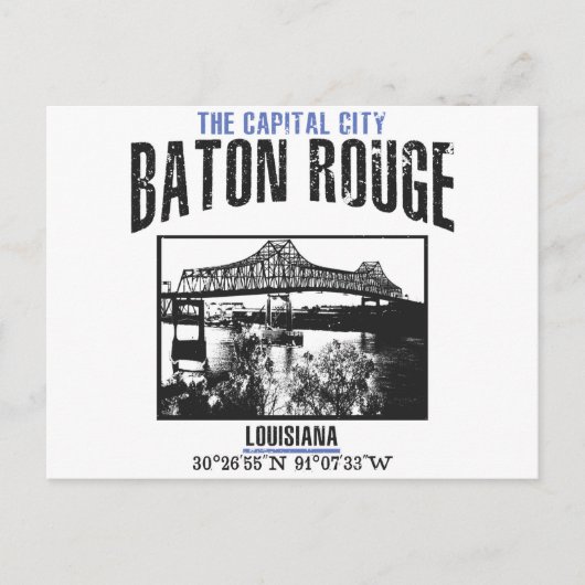 Carte Postale Baton Rouge (Devant)