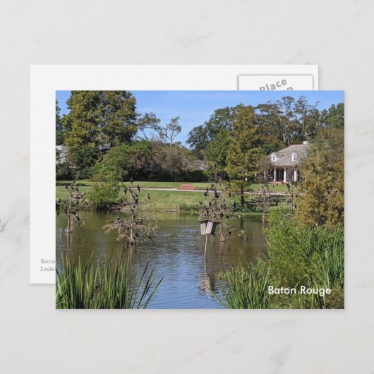 Carte Postale Baton Rouge (Devant / Derrière)