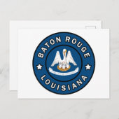 Carte Postale Baton Rouge Louisiane (Devant / Derrière)