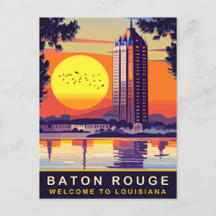 Carte Postale Baton Rouge, Louisiane, Voyage