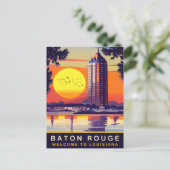Carte Postale Baton Rouge, Louisiane, Voyage (Debout devant)