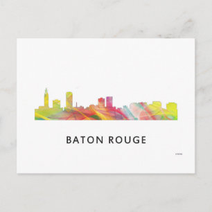 CARTE POSTALE BATON ROUGE SKYLINE WB1 -