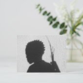 Carte Postale bâtons et pierre (Debout devant)