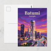 Carte Postale Batoumi Géorgie (Devant / Derrière)