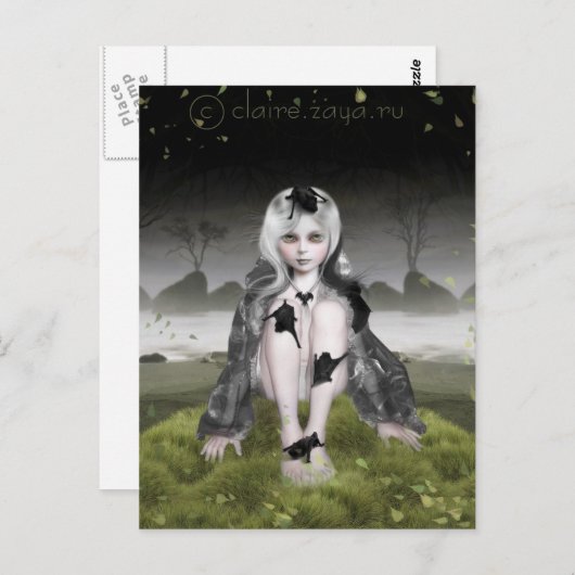 Carte Postale Bats (Devant / Derrière)