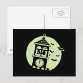 Carte Postale Bats de Beffroi Lune (Devant / Derrière)