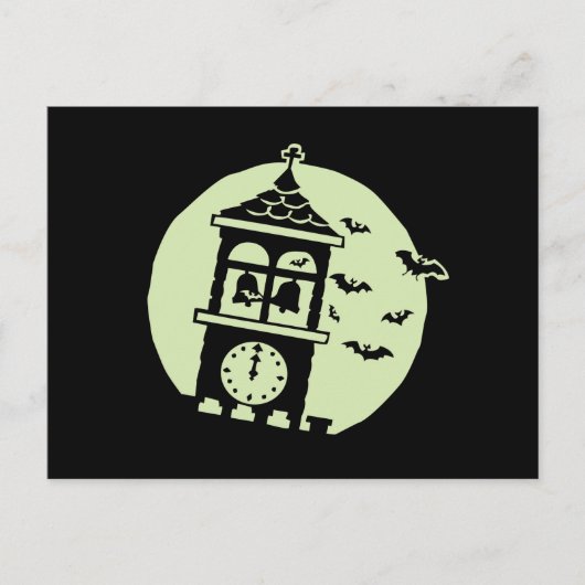 Carte Postale Bats de Beffroi Lune (Devant)