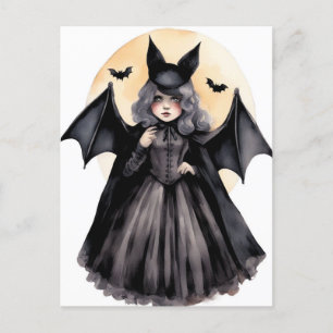 Carte Postale Bats d'Halloween